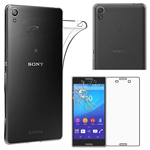 ebestStar - Funda para Sony Xperia M4 Aqua, M4 Aqua Dual, Carcasa Silicona Transparente, Capa...