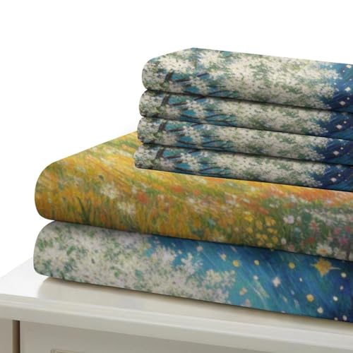 Housse de couette gypsophila fermeture éclair cachée - 6