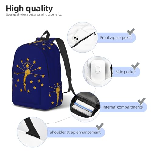 Mochila de enfermera de Indiana para mujer con porta laptop ergonómico 5
