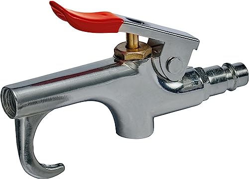 Original Einhell Blow Gun Set Compressor Accessories (7-Piece Set, 2-8 Bar, Includes Blow Gun, Ball Filling Needle, Air Mattress Adapter, Universal Adapter)