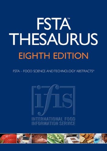 FSTA Thesaurus Eighth Edition