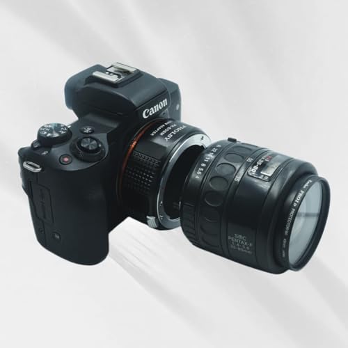PHOLSY Lens Mount Adapter PK to EF-M Compatible with Pentax K PK Lens to Canon EF-M (EOS M) Camera Body EOS M, M2, M3, M5, M6 - Image 4