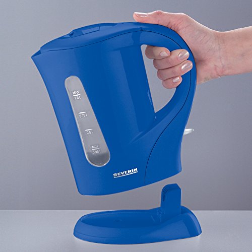 Severin Bollitore WK 3361 1000 W, Colore Blu