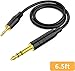 CableCreation 1/8 to 1/4 Stereo Cable 6.5ft, 6.35mm 1/4