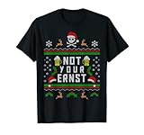 Photo Gallery ugly christmas not your ernst - decorazione natalizia in lingua inglese maglietta Photo Gallery ugly christmas not your ernst - decorazione natalizia in lingua inglese maglietta