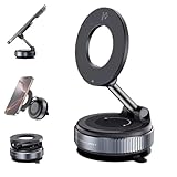 1 Set Supporto Magnetico Cellulare Auto, Porta Telefono Auto Magnetico, Porta Cellulare Magnetico Pieghevole con 360°Braccio Metallico, Universale Supporto Magnetico Auto per Parabrezza, Cruscotto