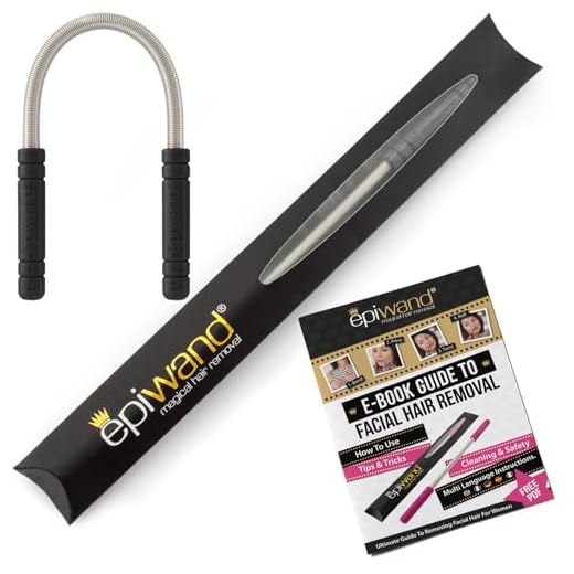 Epiwand Facial Hair Remover Spring Threading Tool - Our Women’s Facial Epilator Coil Removes Peach Fuzz, Chin, Cheek, Neck, Mustache & Upper Lip Hair Quickly - Includes Instructions & Gift Box.
