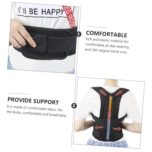 Ceinture de posture réglable au bureau : restez droit devant votre écran d'ordinateur