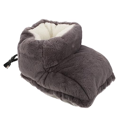 BESPORTBLE Heating Foot Warmer Shoes Safe Electric Heating Shoes Warm Foot Warmer for Winter