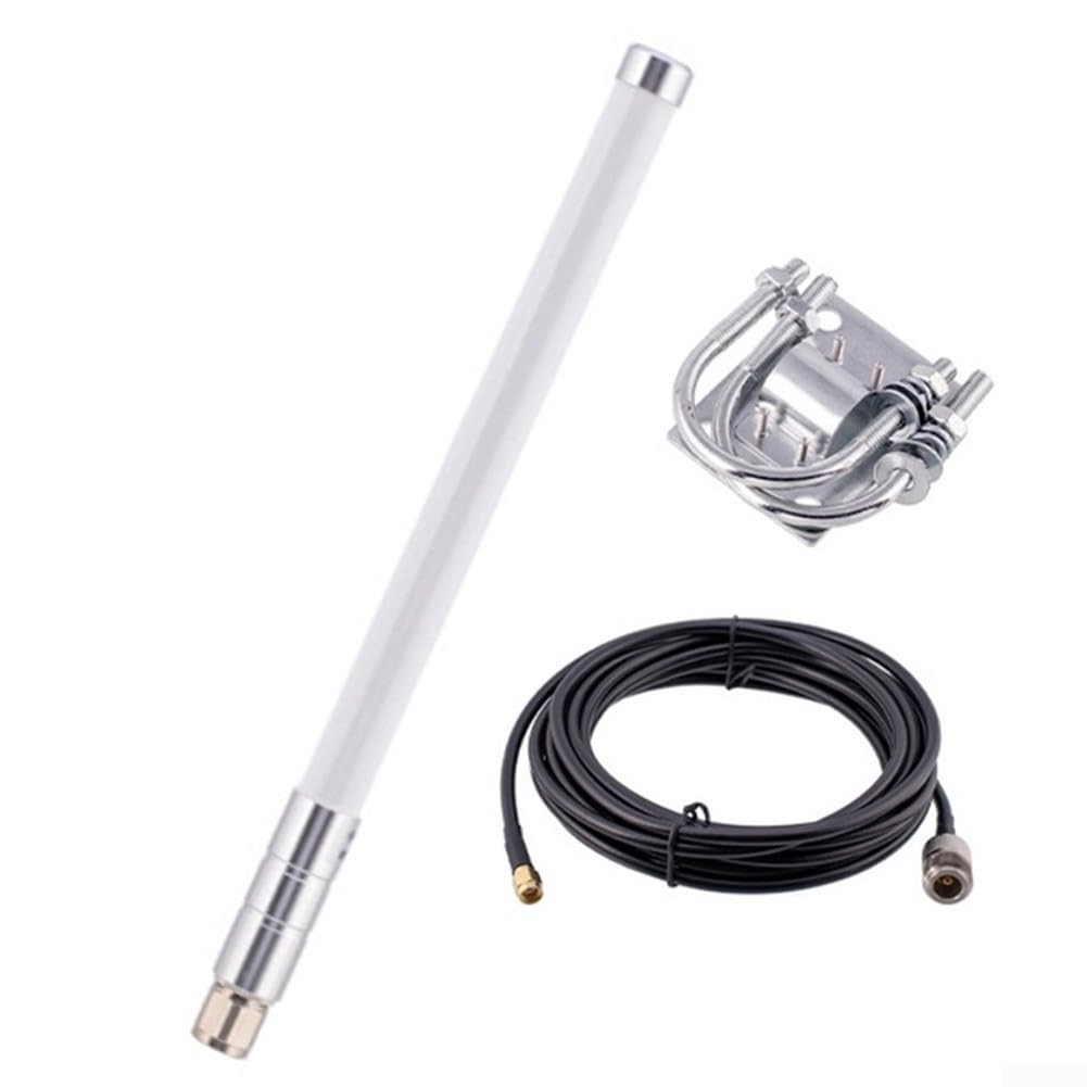for Helium Hotspot 8dBi for LoRa Antenna for 915MHz and 868MHz Outdoor Fiberglass Waterproof Antenna with N Male Connector Suitable for HNT Miner Devices