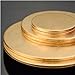 Premium H62 Brass Discs - High Strength Crafting & Industrial Use, 50mm to 100mm Diameter, 0.5mm to 3mm Thickness(50x3mm 1Pc)