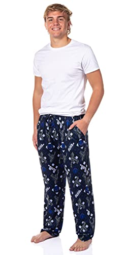Marvel Comics Mens' Black Panther Character Tossed Print Sleep Pajama Pants2