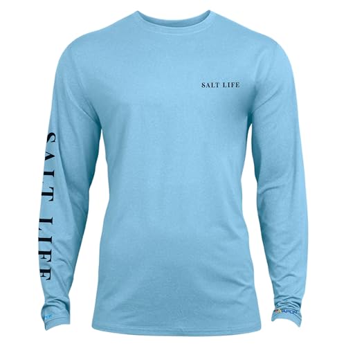 Salt Life Girls' Jaws of Steel Long Sleeve Youth Performance Fit Shirt2