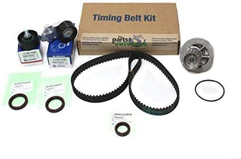 Timing Belt Kit for Chevy Chevorlet Aveo 1.6 Part:95182222 (Belt By Gates/Tensioner By Daewoo/Pulley By DAEWOO) (Includes: 1 Water Pump 96352650, 2 Seals 94580413 1 Seal 96350161)