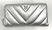 Victoria's Secret Large Wallet Zip-Around (Silver)