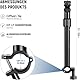 NEEWER Overhead Kamera Halterung Arm mit Telefonclip, 56cm, 180° und 360°, 2 teiliger Auslegerarm für Tischständer, für 0,87-1,1 Rohr, Max. Belastung 2,5kg, Kamera Boom arm für LED Ringlicht, DS009