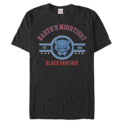 T-shirt Marvel Panther grande taille 3XL noir pour homme classic