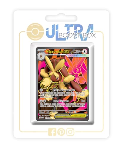 Méga-Lockpin ex 115/094 Full Art Secrète - Ultraboost X Méga-Évolution 2 Flammes...