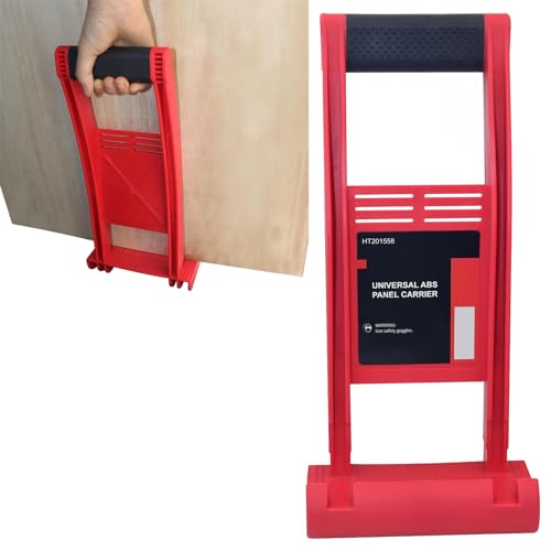 XHTLLO 2 Pack Drywall Carrier, 80KG Load Capacity Panel Carrier, Drywall Carrying Tool with Non Slip Grip, Ergonomic Lift and Carry Panel Mover for Heavy Materials