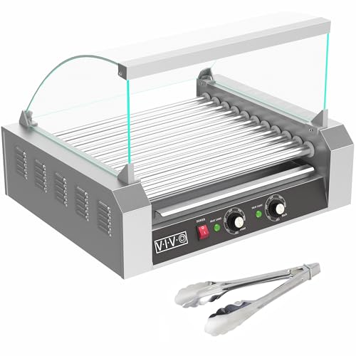 VIVO Electric 30 Hot Dog 11 Roller Grill