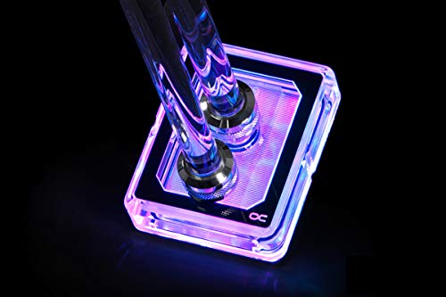 Ventilateur et radiateur processeur avec bloc d'eau blanc Alphacool 12981 - 7