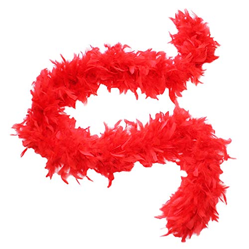 Cynthia's Feathers 65g Chandelle Feather Boas Over 80 Colors & Patterns to Pick Up (Red) Cynthia's Feathers 65g Chandelle Feather Boas Over 80 Colors & Patterns to Pick Up (Red)