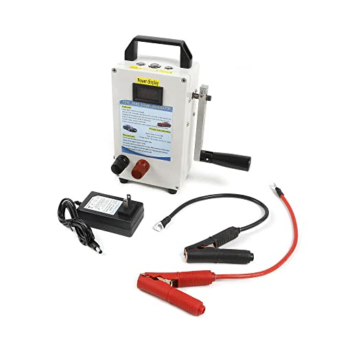 150W Hand Crank Generator High Power Portable Power Supply Emergency Power Survival Laptop Phone Charger Hand Crank Generator Usb Charger Manual Power Supply Travel Outdoor (With Car Starter) #TOP6