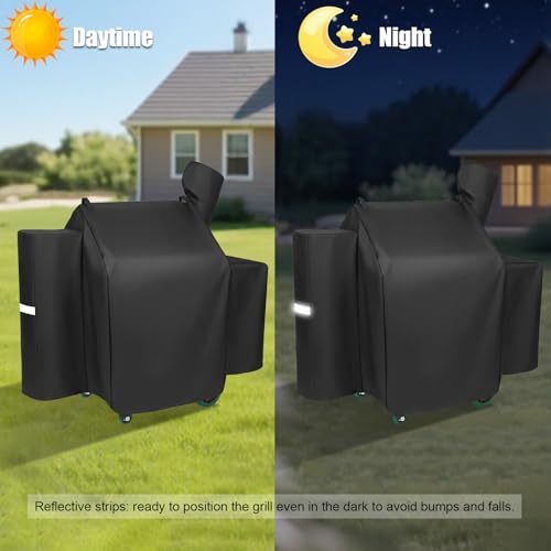 Image of QuliMetal Grill Cover for Green Mountain Daniel Boone Prime WiFi Grills