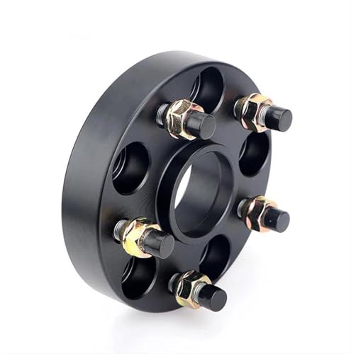 Adaptateur moyeu de roue 40mm noir élargi pour Fiat 500L 2pcs