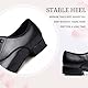 TINRYMX Tanzschuhe latein Herren Atmungsaktiv Tango Salsa ballsaal Tanzschuhe,LHDMD-Schwarz-2.5CM,43EU