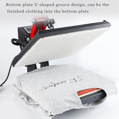 Máquina de Termofijado para Camisetas con Panel Digital miniatura 2