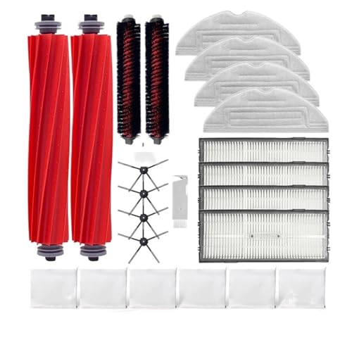 �Ή��A�N�Z�T���[�L�b�g �݊���������܂����{���b�N S7 Pro Ultra S7 Maxv Ultra ���C���T�C�h�u���V HEPA�t�B���^�[ ���b�v�N���X �_�X�g�o�b�O