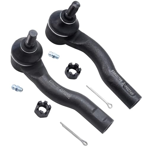 Image of Detroit Axle - Front 12pc End Suspension Kit for Ford Fusion Mercury Milan Lincoln MKZ, 2 Lower Forward Control Arms Ball Joints 4 Outer Inner Tie Rods 4 Front Rear Sway Bars 2 Boots Replacement