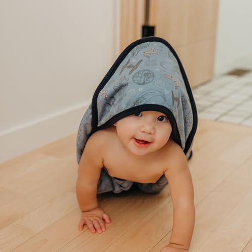Image of Copper Pearl Premium Knit Hooded Bath Towel Starships