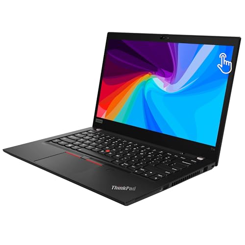 Image of Lenovo Thinkpad T14 Gen 2 14 inch Touchscreen Laptop, i5 1145G7 2.6Ghz, 16GB DDR4, 256GB NVMe SSD, 1080p Full HD, Thunderbolt 4, HDMI, Webcam, Windows 11 Pro - Black (Renewed)