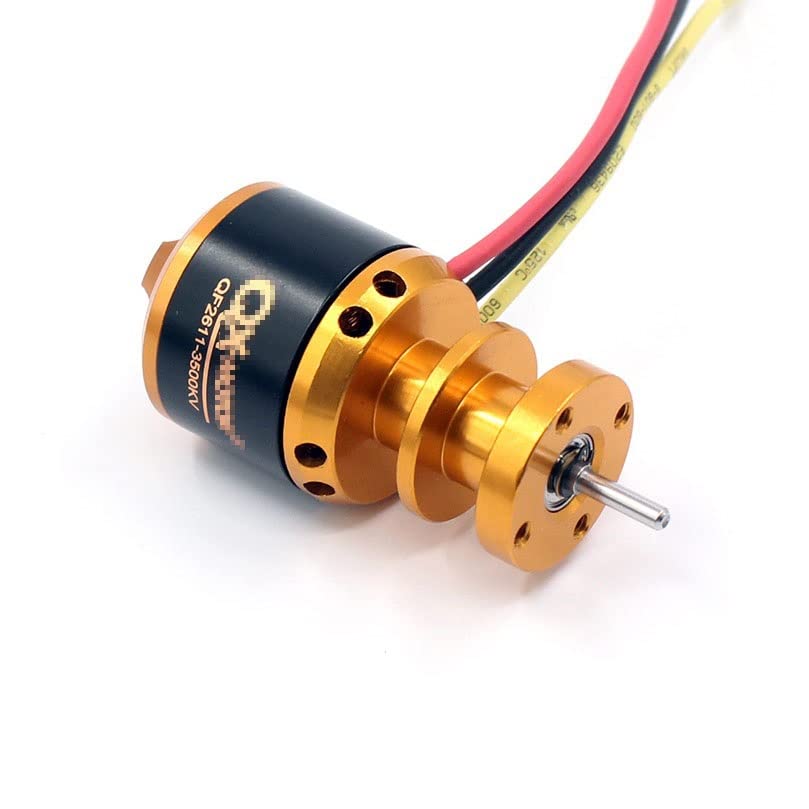 for QX-Motor QF2611 3500KV 4500KV Brushless Motor 55mm 64mm Ducted Fan Jet EDF 3-4S Lipo for RC Airplane FPV Drone Engine (Color : 64mm 4500KV Motor)