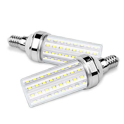 LED Corn Bulbs 20W, 150W Incandescent Bulbs Equivalent, 2300Lm, 6000K Daylight White, E14 Small Edison Screw, Pack of 3 - Image 3