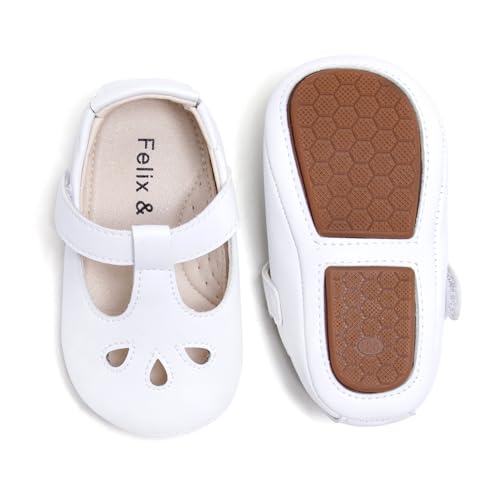 image for Felix & Flora Soft Sole Baby Shoes - Infant Baby Walking Shoes Moccasi