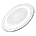 Price comparison product image Paxanpax PSA002 Universal 245mm Microwave Glass Turntable Plate with Flat Profile, Clear