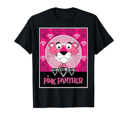 Image of The Pink Panther Gem Tonal Poster T-Shirt