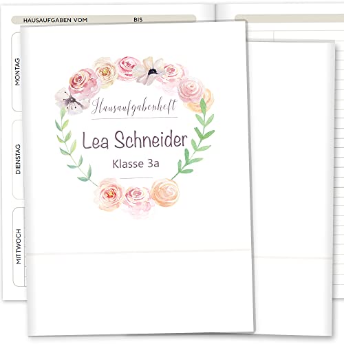 Clairefontaine Umschläge Für Hefte – Gekörntes Leder 20/100 – 21 X 29,7 Cm – Fuchsia