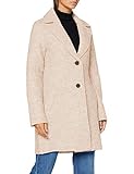 Seitliche Eingrifftaschen TOM TAILOR Damen Leichter Wintermantel Jacke, 24063-warm Sand beige, XXL