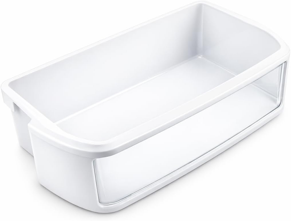 W10119846, WPW10119846 Door Shelf Bin Compatible with kitchenaid Basket-Door, Jenn-Air Refrigerator Door Bin, whirlpool door bin. Fit for KRFC302ESS00 JFC2290REP00 etc. Replacement 1480807, PS2347787