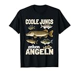 Lustige Angler, Sportfischer und Angelbekleidung
