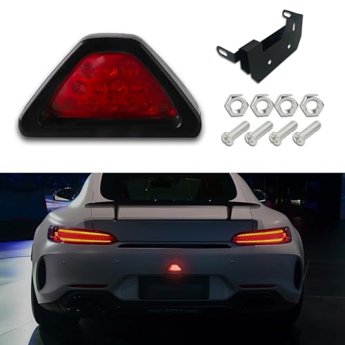 QZTYTY Car F1 Style Brake Light, Flashing Brake Lights, Waterproof