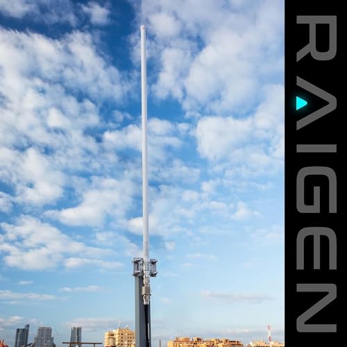 Image of RAIGEN 8dBi LoRa 915 MHz Antenna 43.3in Indoor Omni-Directional LoRaWAN Helium Miner HNT Hotspot for MNTD, Nebra, RAK, Bobcat, Syncrob, and Sensecap [Cables Sold Separately] (8 dbi)