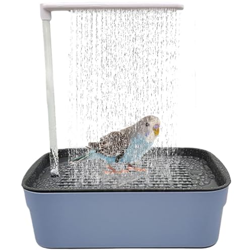 Lista de Juegos de grifería para bañera y ducha los 10 mejores. 49 Baño para loros, juego de baño para pájaros, 12, 4 x 13, 4 x 8, 5, juego automático para pájaros, loro eléctrico con grifos, ducha desmontable, bañera para limpieza de...