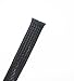 Wang-Data PET Black Braided Cable Sleeve 1/2 inch X 100ft (1/2" X 100')
