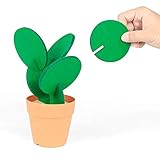 cactus fieltro patrones Fácil de montar los posavasos para formar un cactus