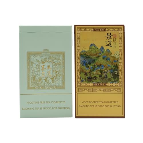 Tobacco Free Herbal Cigarettes, No Tobacco, No Nicotine, 20 Cigarettes per Pack (40 Total)